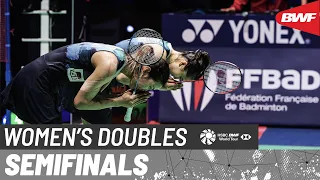 YONEX French Open 2023 | Matsumoto/Nagahara (JPN) [8] vs. Kititharakul/Prajongjai (THA) | SF