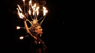 Megan Morrison - Professional Fire Performer Reel (With Prop Descriptions)