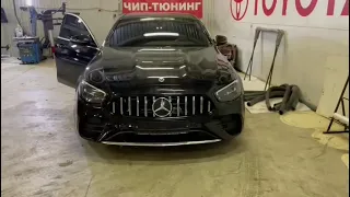 Mercedes Benz W213 2020 Решётка радиатора в стиле GT