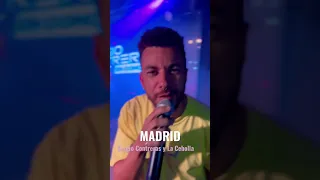 “Ojitos Negros” en directo! Sergio Contreras y La Cebolla. Madrid, Noviembre del 2021