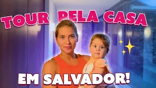 MOSTREI A CASA QUE ESTAMOS FICANDO EM SALVADOR!!! (PARTE 1)