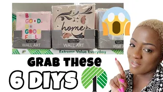 Dollar Tree DIYS using wall art/Home decor 2024