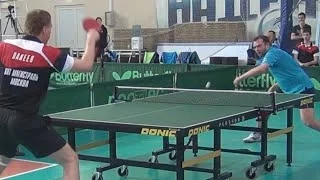 Sergey MEDVEDEV vs Vasiliy LAKEEV Russian Club Premier League 4 Tour Table Tennis