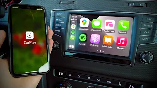 Wireless CarPlay, screen mirroring, video player - Z6-PLUS box test