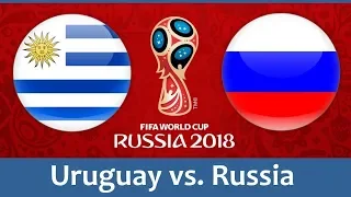 ⚽РОССИЯ vs УРУГВАЙ⚽ЧМ ПО ФУТБОЛУ 2018⚽ГРУППА А⚽