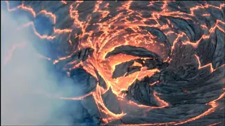 Hawaii Kilauea Volcano Halemaumau Lava Lake is Growing 🌋- 1/5/2021