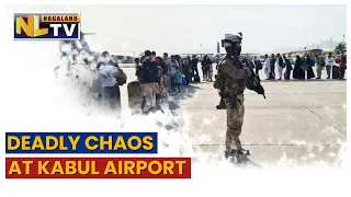 FIREFIGHT AT KABUL AIRPORT AS AFGHANS SCRAMBLE TO FLEE TALIBAN