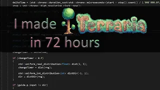 Terraria in 72 hours #Shorts