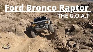 2022 Ford Bronco Raptor, 1st. look off-roading in Johnson Valley, California