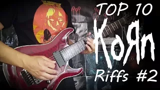 Top 10 Korn Riffs (Guitar Medley) - Comment Requests