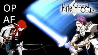 Lancelot (Saber) Showcase - Tristan Interlude (seizure warning)