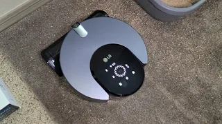 LG R9 Robot, House Cleaning Test