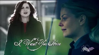Emma & Regina | I want you here | Swan Queen