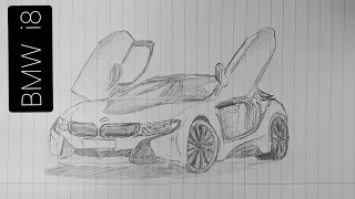 BMW I8 - Sketch Timelapse