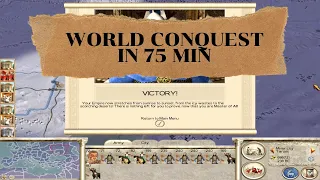 Rome: Total war Speedrun || World Conquest in 73 min 32 sec [WR]