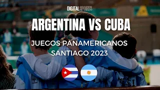 🔴 EN VIVO: ARGENTINA VS CUBA - PANAMERICANOS SANTIAGO 2023