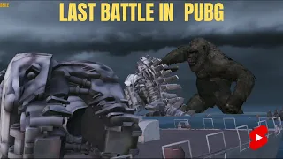 Last BATTLE godzilla vs mechagodzilla vs kong in pubg mobile #shorts