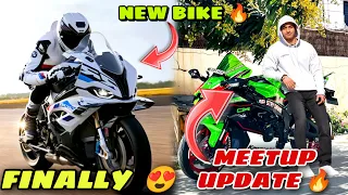 FINALLY 🔥NEW SUPER BIKE KI DELIVERY 🥹& UPDATE ON 😁MEETUP OF PRO RIDER 1000  #prorider1000