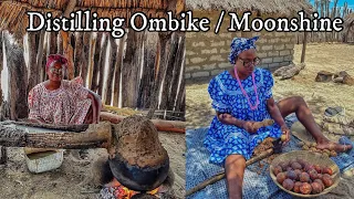 How To Distill Ombike / Moonshine Traditionally | The Complete Process | Weaving Baskets At Home