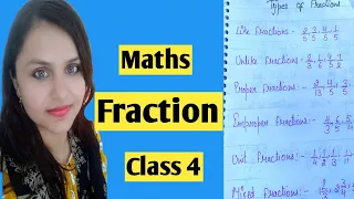 Class 4 Maths || fraction || Fraction for kids