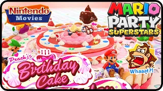 Mario Party Superstars - Peach's Birthday Cake (2 players, DK vs Rosalina vs Daisy vs Peach)