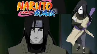 Orochimaru observa el entrenamiento de Itachi.