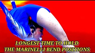 Guinness World Records for  LONGEST TIME TO HOLD THE MARINNELE BEND POSITIONS . #guniessworldrecord