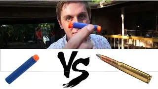 What happens when a NERF dart breaks the SPEED OF SOUND?