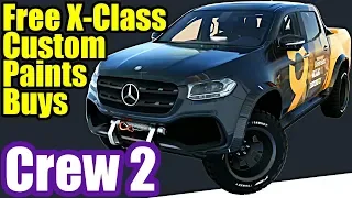 THE CREW 2 Beta [5] How To Paint, Customize, Buy Cars & Merc X-Class Co-Op Race