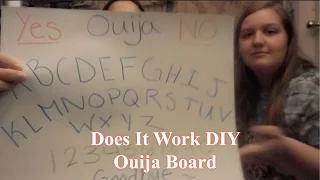 DIY Ouija Board//Does it Work???