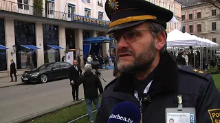 Höchste Sicherheitsstufe - Münchner Sicherheitskonferenz sorgt in der Innenstadt für Ausnahmezust