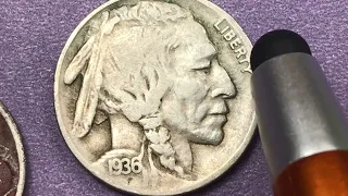 US 1936 Buffalo Nickels Worth Up to $50,000 - DC Minutes United States Coins