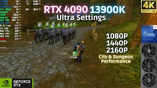 World of Warcraft Dragonflight - Ultra Settings 1080p 1440p 4K | RTX 4090 | 13900K 5.8GHz