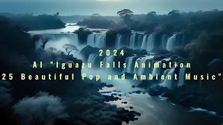 2024 AI "Iguazu Falls Animation: 25 Beautiful Pop & Ambient Music Tracks"