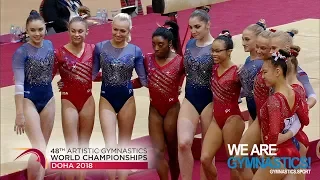 2018 Artistic Worlds – Women’s Team Final, Highlights – We are Gymnastics !