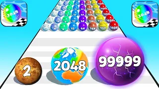 Top Satisfying TikTok Mobile Games: Ball Run 2048,Jelly Run 2048,Canvas Run, Sandwich Runner...