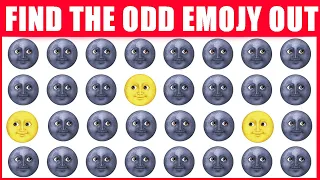 HOW GOOD ARE YOUR EYES #6 l Find The Odd Emoji Out l Emoji Puzzle Quiz