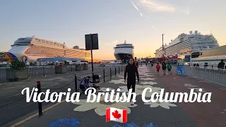 VICTORIA BRITISH COLUMBIA bus tour from Port Victoria BC - via DISCOVERY PRINCESS