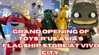 GRAND OPENING OF TOYS”R”US ASIA’S FLAGSHIP STORE AT VIVO CITY SHOPPING MALL SINGAPORE |Toys”R”us|