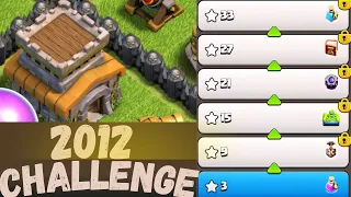 Easily 3 star the 2012 challenge(clash of clans)