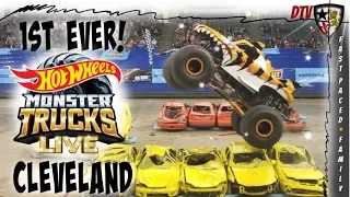 1st EVER! Cleveland, Ohio HOT WHEELS Monster Trucks LIVE | See it in ACTION!