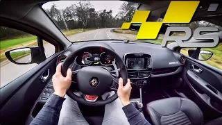 Renault Clio RS Trophy 220 Akrapovic POV Test Drive