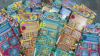 Zdrapki Lotto #81 Cała paczka Paradiso 🍀🌸 cz. 2