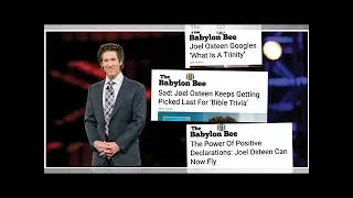 Sharp Sting of 'Babylon Bee'[I News] -