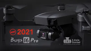 New MJX B16 PRO Drone / Bugs 16 Pro 4K Camera with 3-Axis Gimbal & EIS