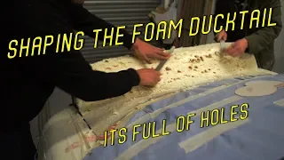 How to Make an Expanding Foam Ducktail Spoiler/Wing on My S13 *PART 2*