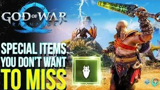 God of War Ragnarok - Don't Skip The Best SPECIAL ITEMS For Amazing New Powers (Gow Ragnarok Tips)