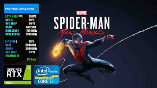 Marvel's Spider Man: Miles Morales | RTX 2060 6GB + i7-6700 + 16GB RAM