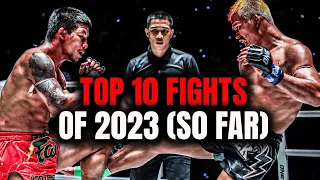 10 Most Explosive Brawls In 2023 🤩 Rodtang vs. Superlek & MORE!