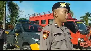 Kabag Ops Polres Paser Hadiri Apel Siaga Penanggulangan Bencana